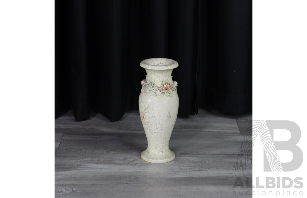 Reproduction Composite Pedestal, Vase and Lamp