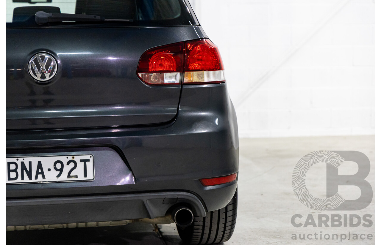 3/2010 Volkswagen Golf GTi IV 1K MY10 5d Hatchback Carbon Steel Grey Metallic Turbo 2.0L