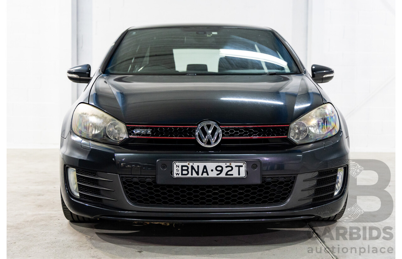 3/2010 Volkswagen Golf GTi IV 1K MY10 5d Hatchback Carbon Steel Grey Metallic Turbo 2.0L