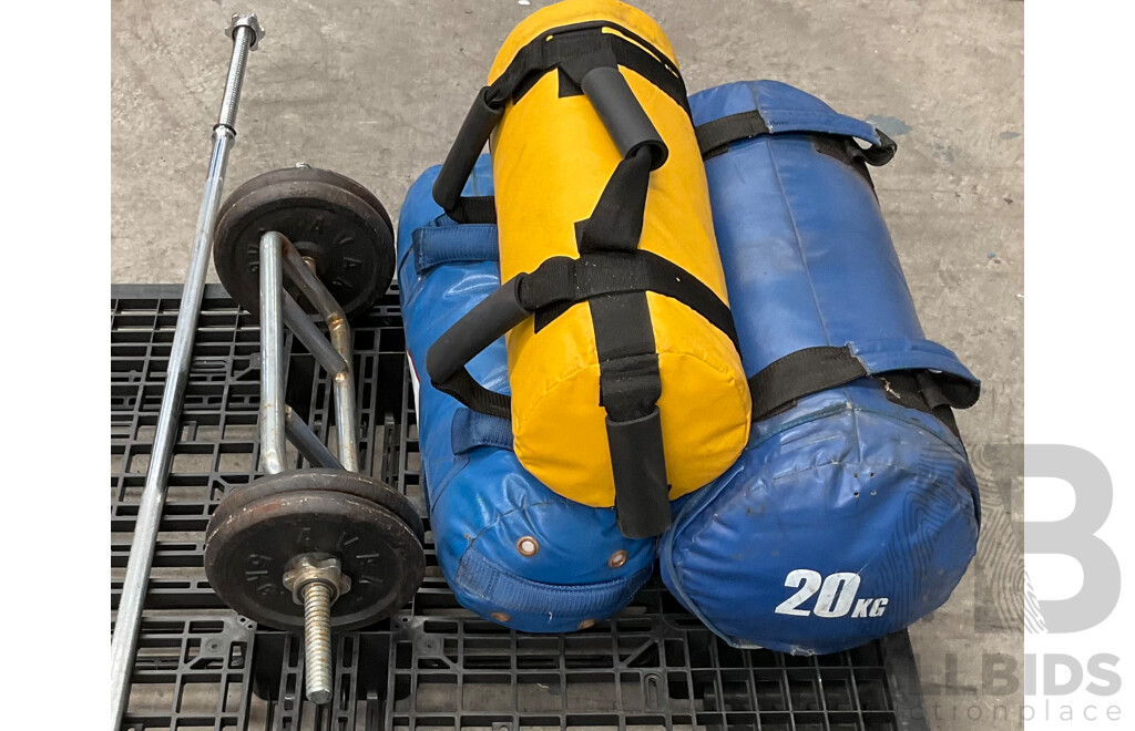 Assorted of Gym Personal Equipment