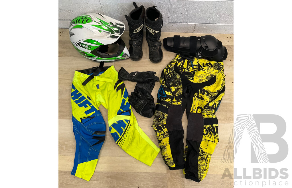 Motorcross Apparel Youth Clothing - Assorted - Lot of 7