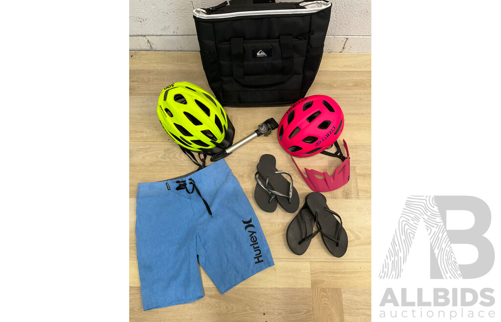 Assorted Bike and Beach Gear - Lot of 7