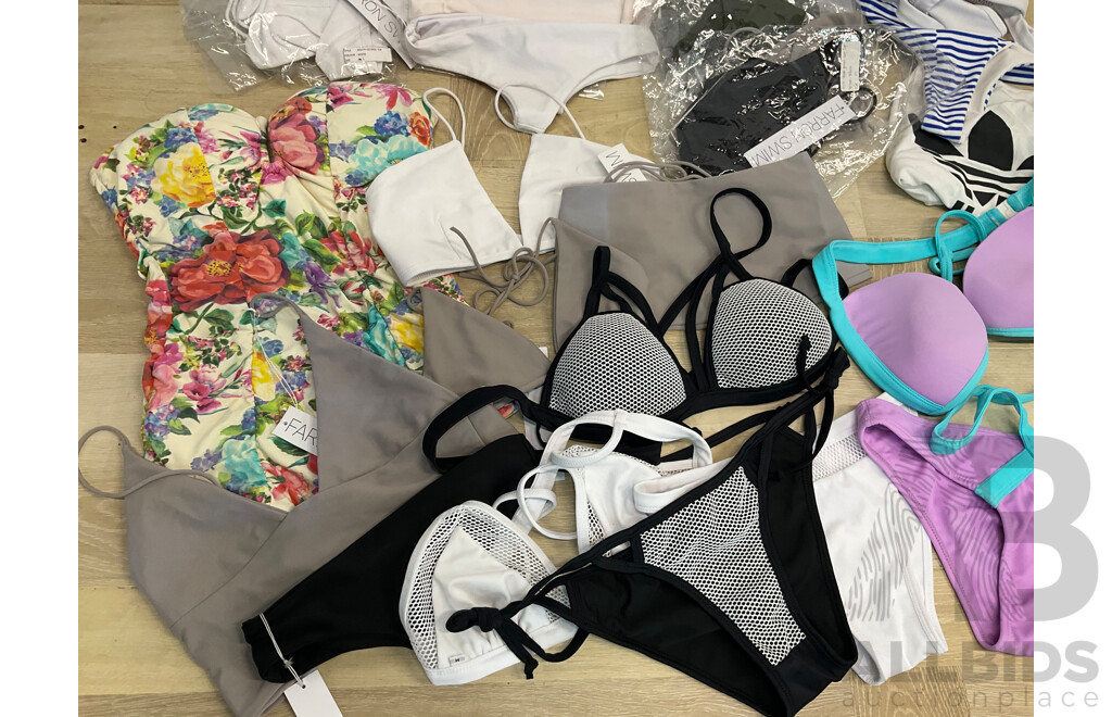 Assorted Women's Swimwear  - Lot of 36