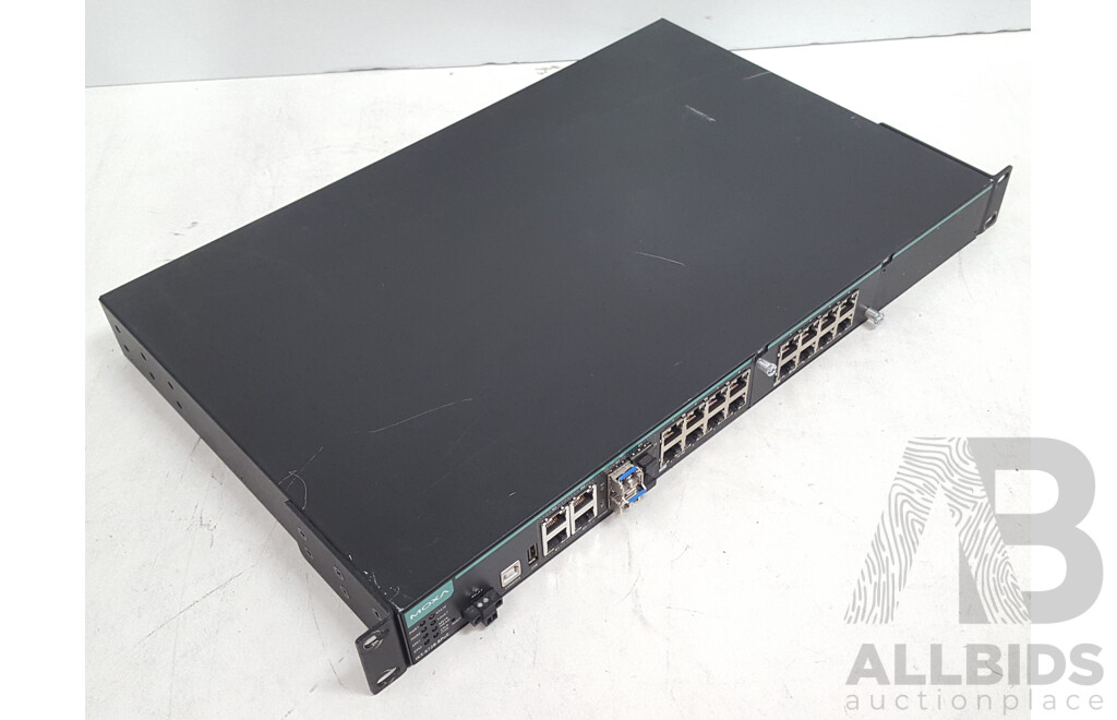 Moxa IKS-6728-8PoE Modular Managed PoE+ Ethernet Switch