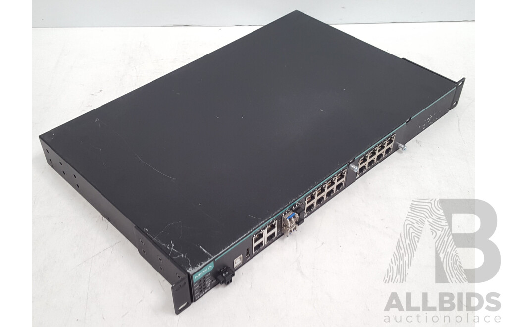 Moxa IKS-6728-8PoE Modular Managed PoE+ Ethernet Switch