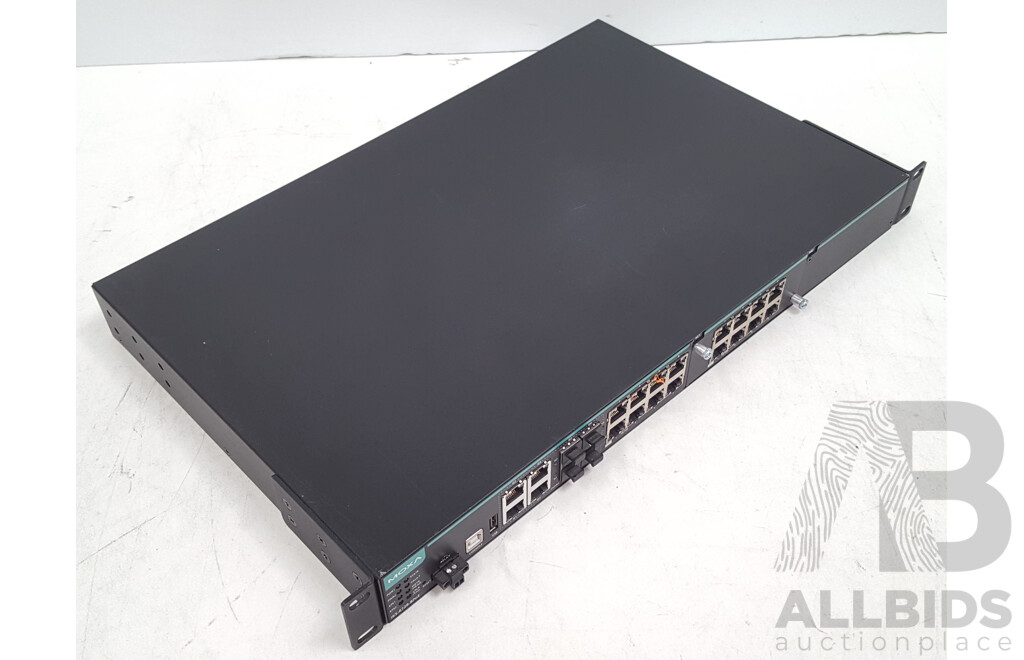 Moxa IKS-6728-8PoE Modular Managed PoE+ Ethernet Switch