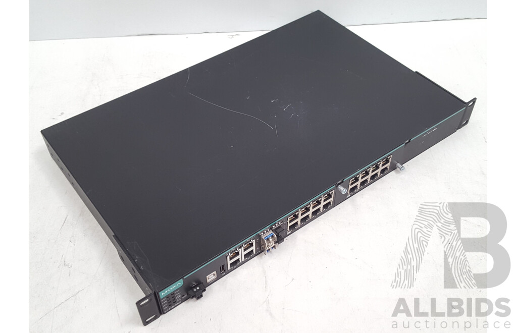 Moxa IKS-6728-8PoE Modular Managed PoE+ Ethernet Switch