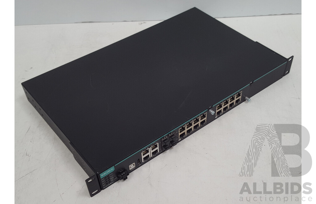 Moxa IKS-6728-8PoE Modular Managed PoE+ Ethernet Switch