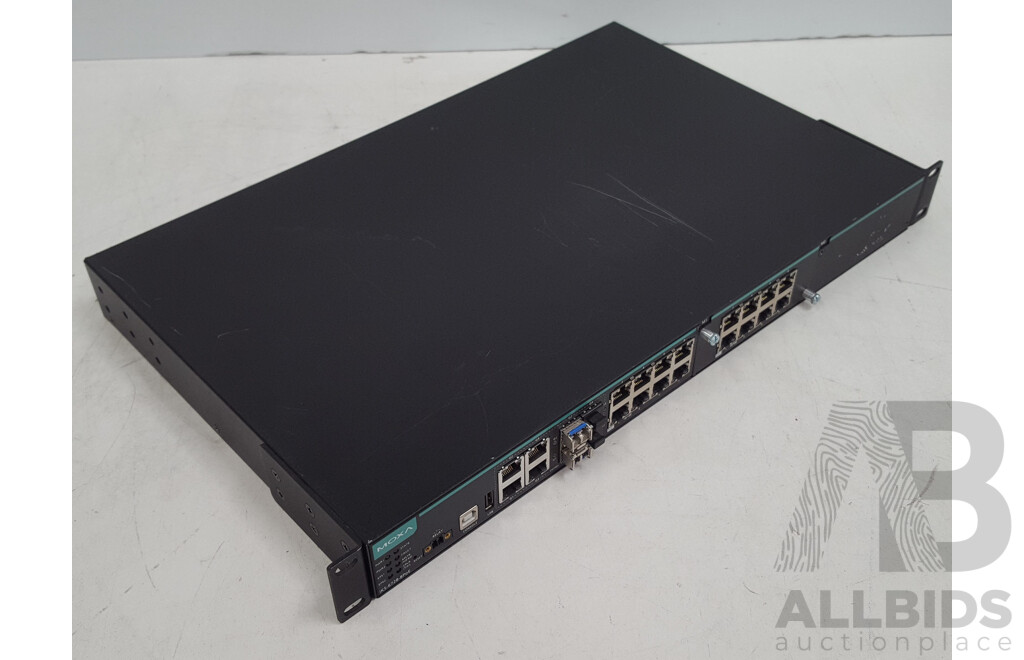 Moxa IKS-6728-8PoE Modular Managed PoE+ Ethernet Switch