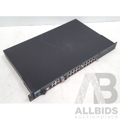 Moxa IKS-6728-8PoE Modular Managed PoE+ Ethernet Switch