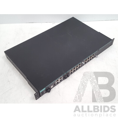 Moxa IKS-6728-8PoE Modular Managed PoE+ Ethernet Switch