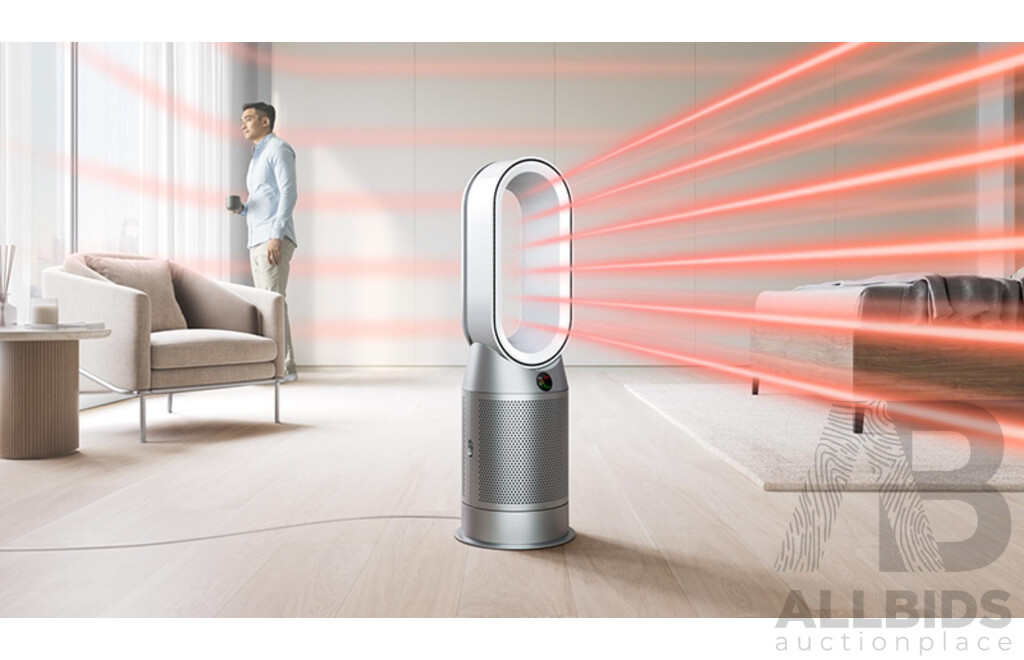 Dyson (368801) Purifier Hot+Cool™ Purifying Fan Heater (white/silver)- ORP $999 (Includes 1 Year Warranty From Dyson)