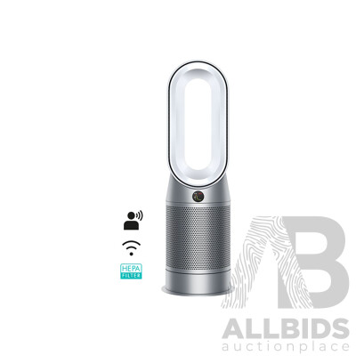 Dyson (368801) Purifier Hot+Cool™ Purifying Fan Heater (white/silver)- ORP $999 (Includes 1 Year Warranty From Dyson)