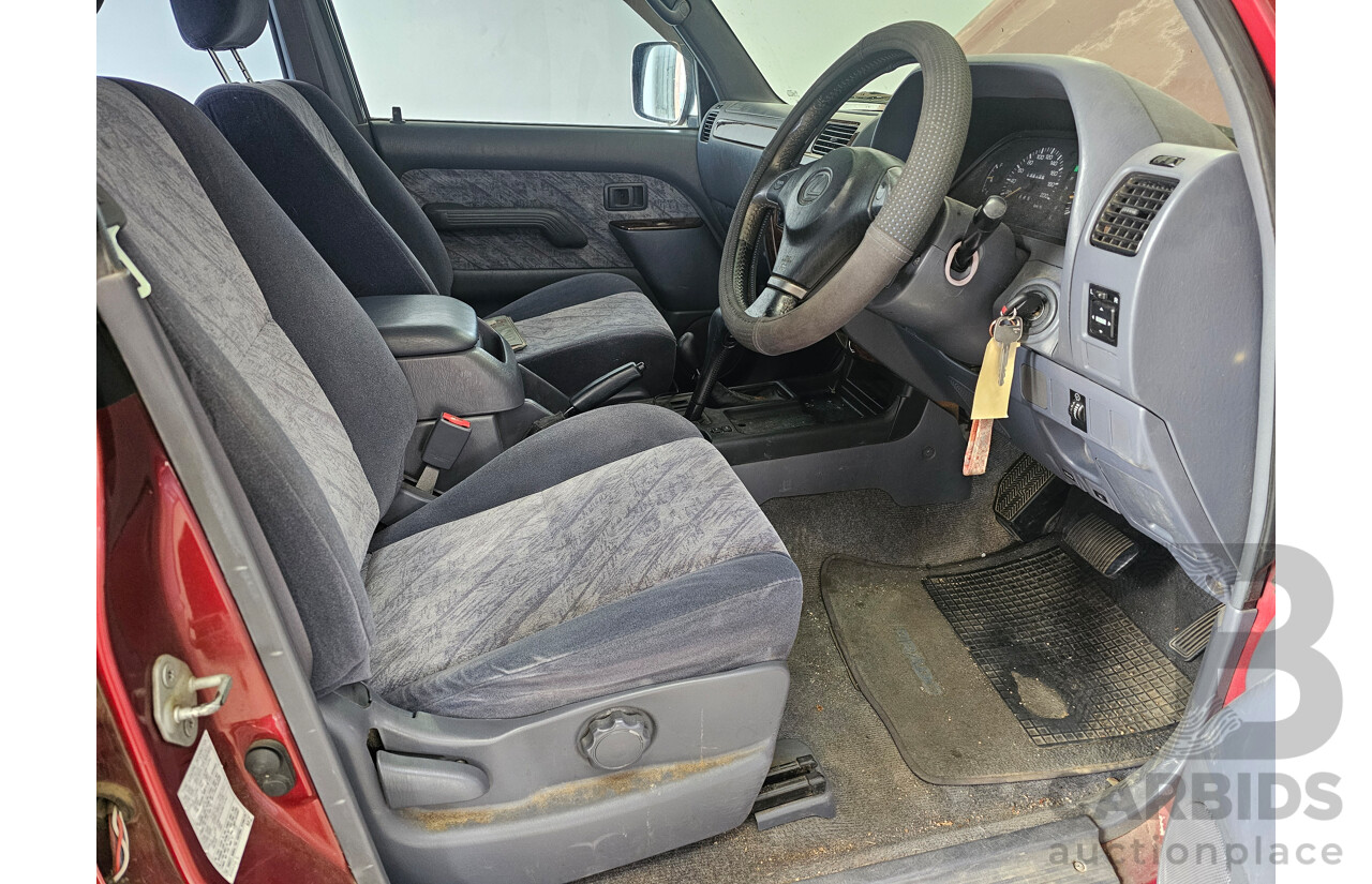 5/1998 Toyota Landcruiser Prado Grande VX (4x4) VZJ95R 4d Wagon Red 3.4L