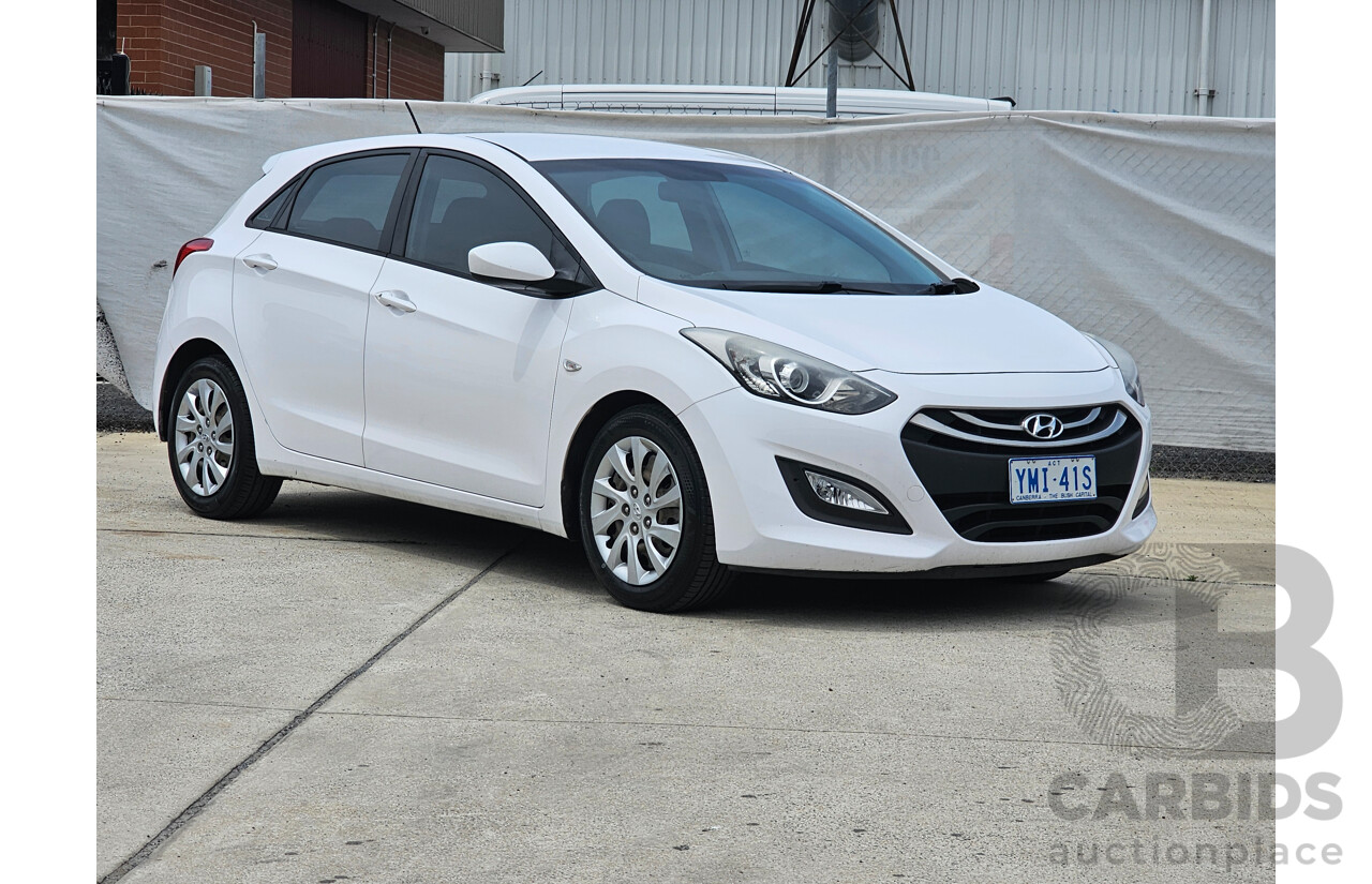 7/2014 Hyundai i30 Active GD MY14 5d Hatchback White 1.8L