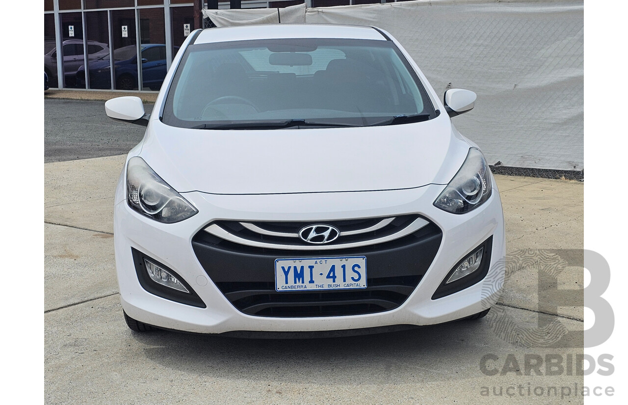 7/2014 Hyundai i30 Active GD MY14 5d Hatchback White 1.8L