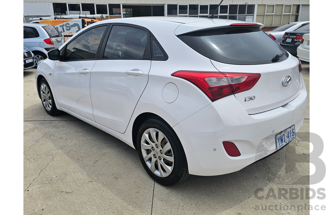 7/2014 Hyundai i30 Active GD MY14 5d Hatchback White 1.8L