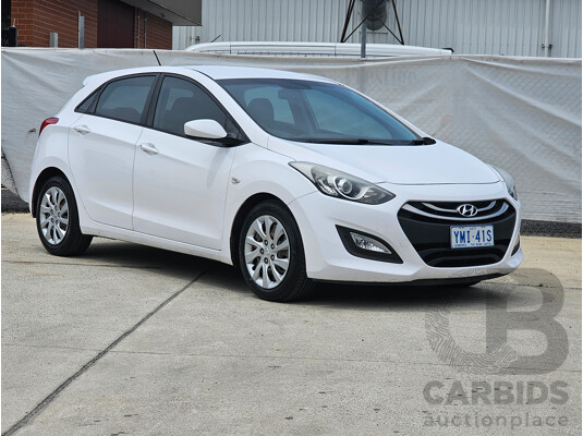 7/2014 Hyundai i30 Active GD MY14 5d Hatchback White 1.8L