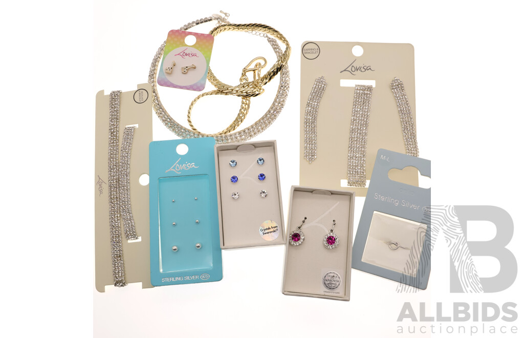 Collection of Lovisa and Anko Jewellery Items as New in Packaging