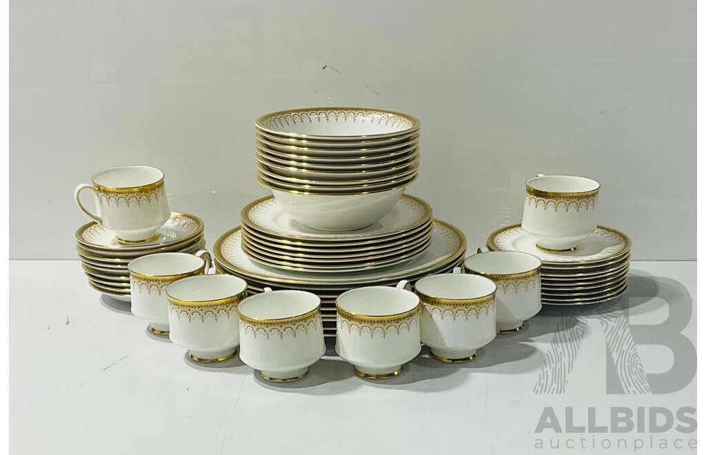 Paragon 52 Piece Porcelain Dinner Service in Athena Pattern