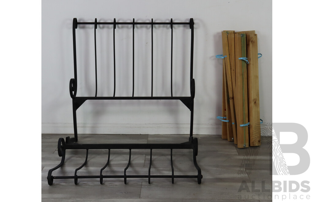 Wrought Iron Single Bed Frame