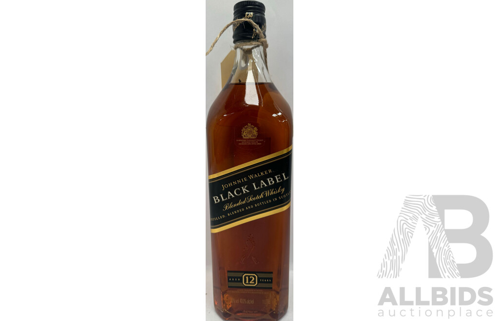 Johnnie Walker Black Label Blended Scotch Whisky