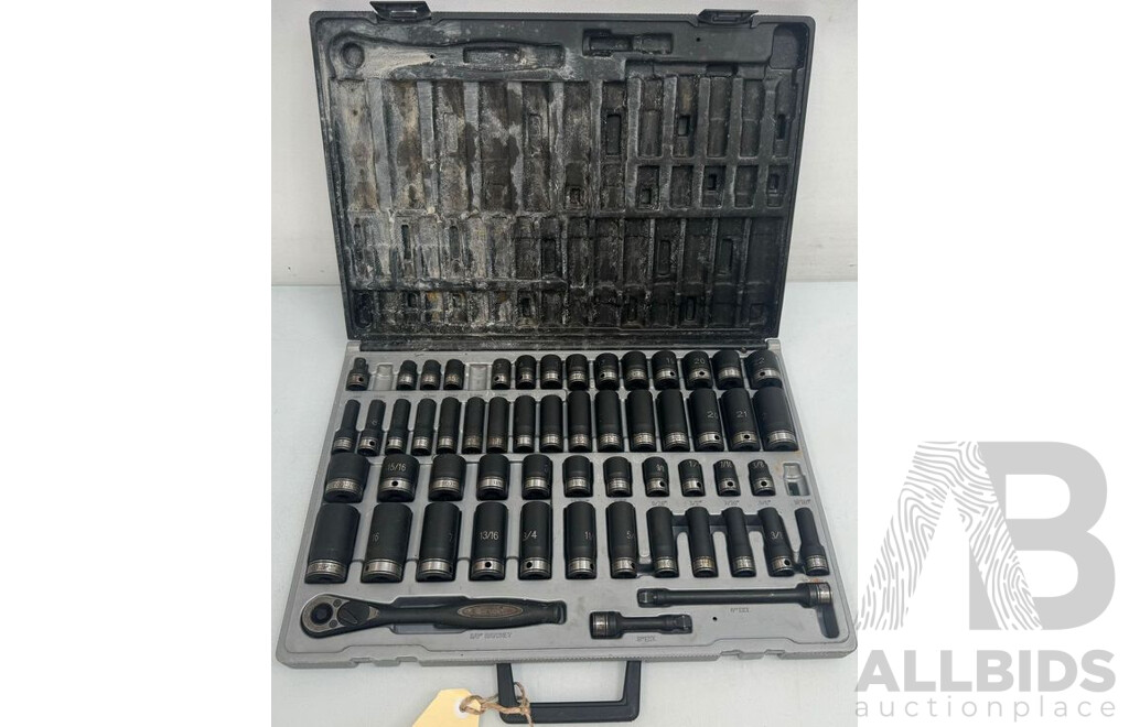 Dual Action Socket Set Thinwall 3/8