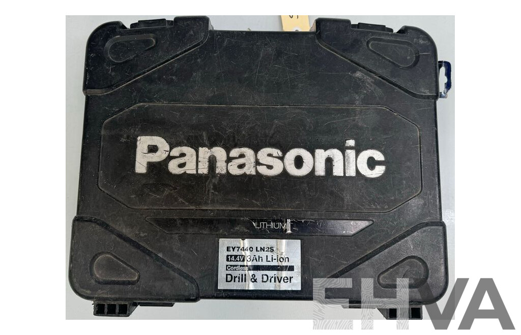 Panasonic 14.4V 3Ah Li-ion Cordless Drill Driver & Battery Charger