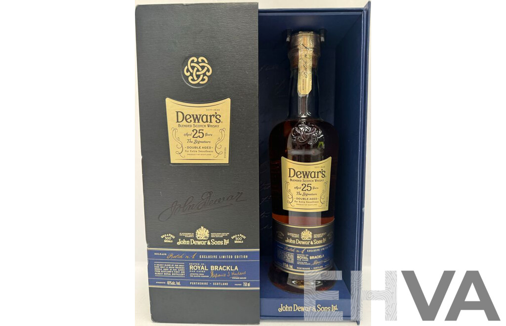 Dewar's 25 Year Old Blended Scotch Whisky 700mL