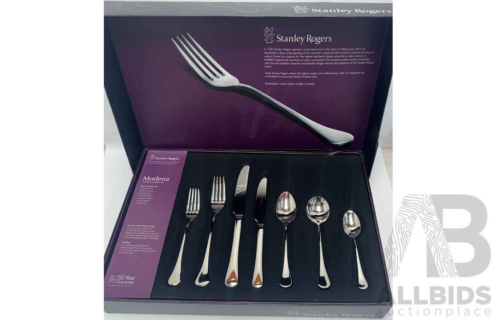 Stanley Rogers Modena 70pc Cutlery Set