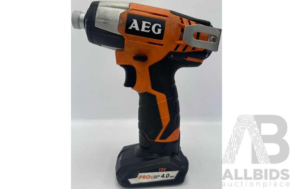 AEG Cordless Compact 1/4