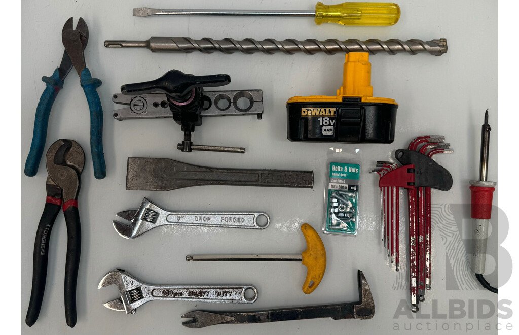 Assorted Crate of Hand Tools