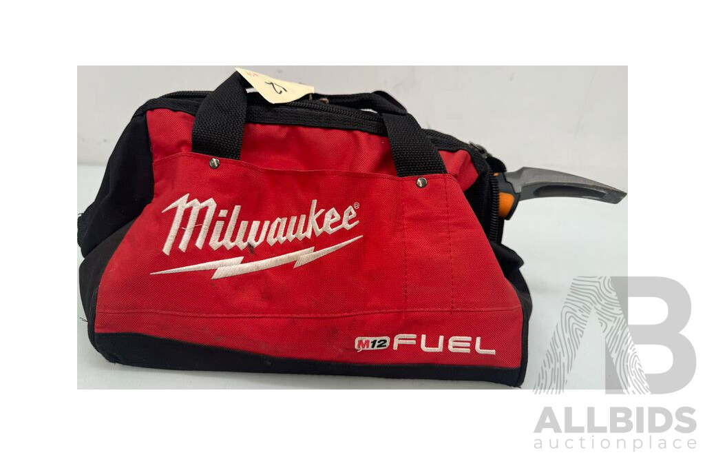 Milwaukee Tool Bag with Hand Tools