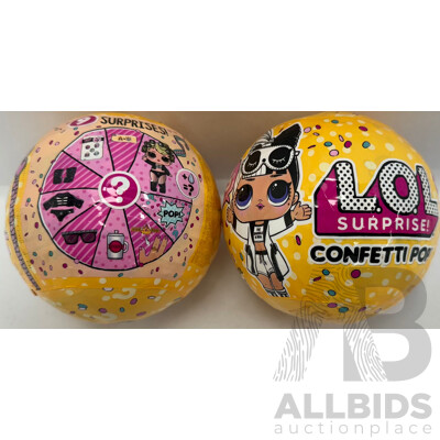 L.O.L Suprise Confetti Pop - Lot of 2