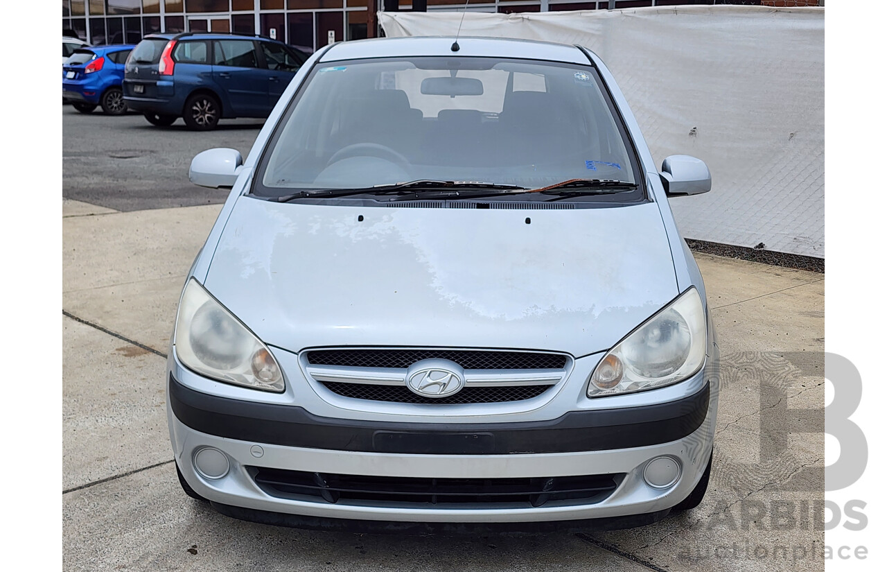 5/2006 Hyundai Getz 1.6 TB UPGRADE 3d Hatchback Silver Or Chrome 1.6L