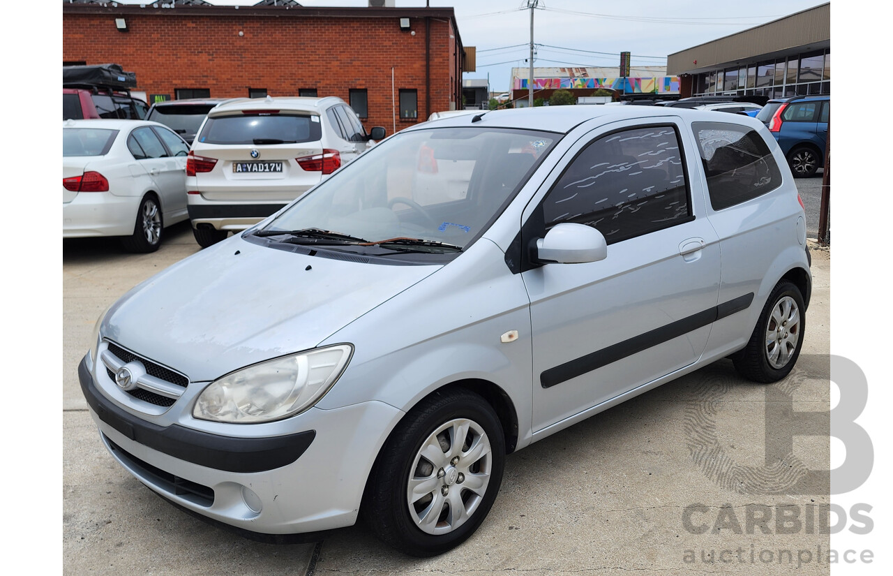 5/2006 Hyundai Getz 1.6 TB UPGRADE 3d Hatchback Silver Or Chrome 1.6L