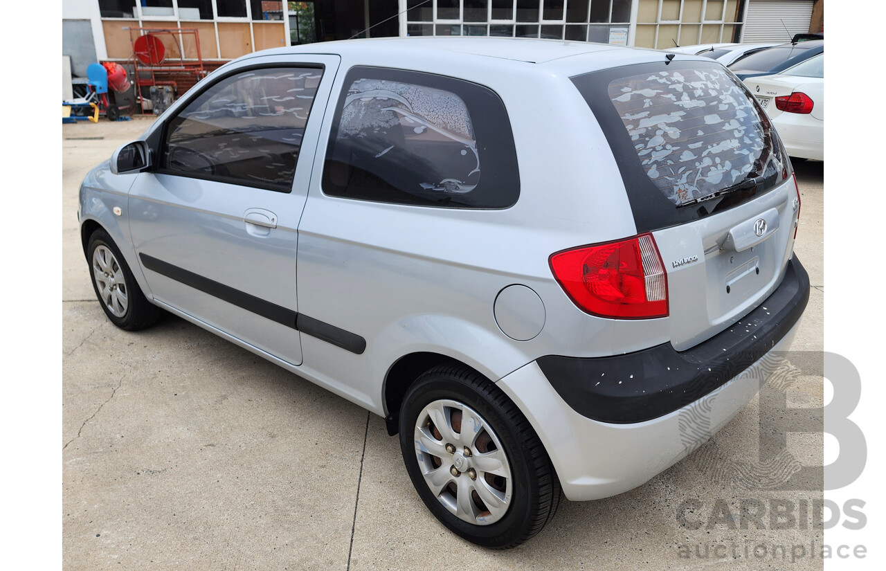 5/2006 Hyundai Getz 1.6 TB UPGRADE 3d Hatchback Silver Or Chrome 1.6L