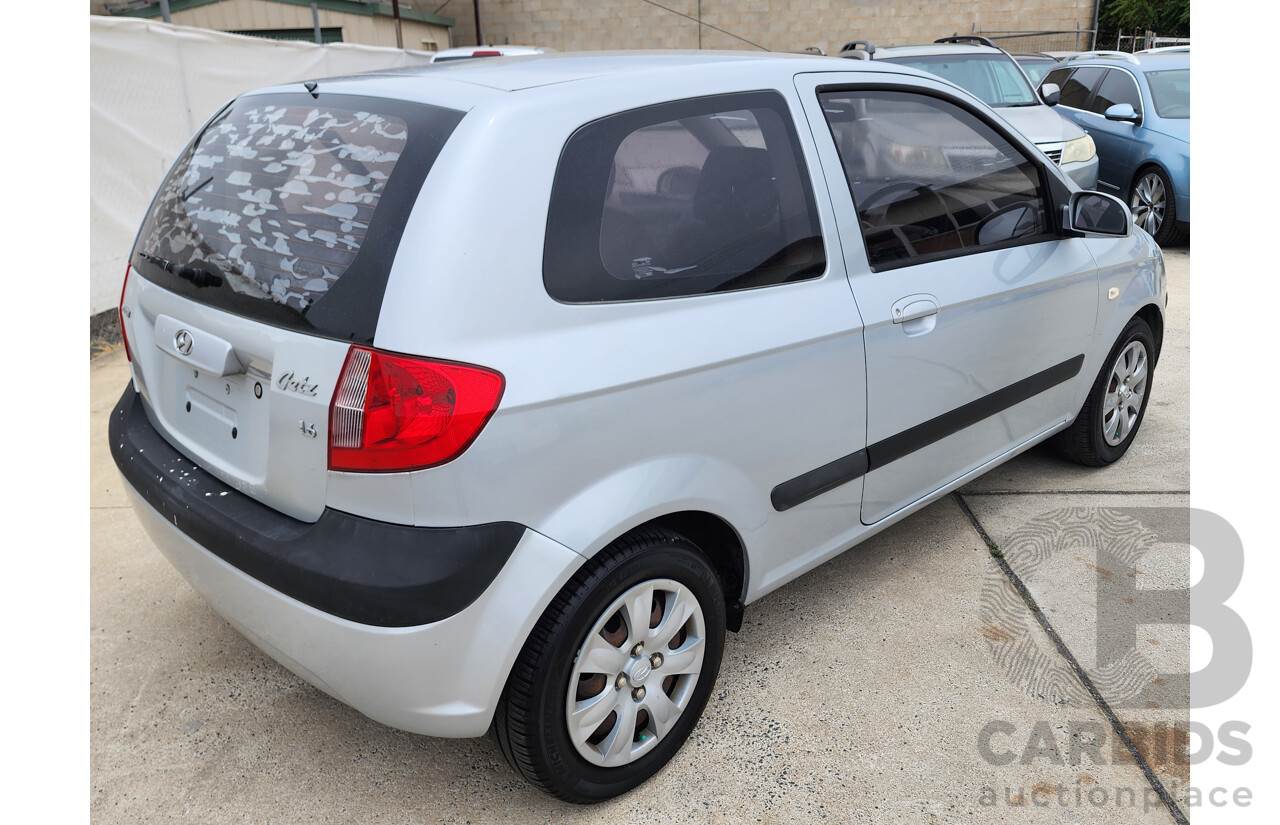 5/2006 Hyundai Getz 1.6 TB UPGRADE 3d Hatchback Silver Or Chrome 1.6L