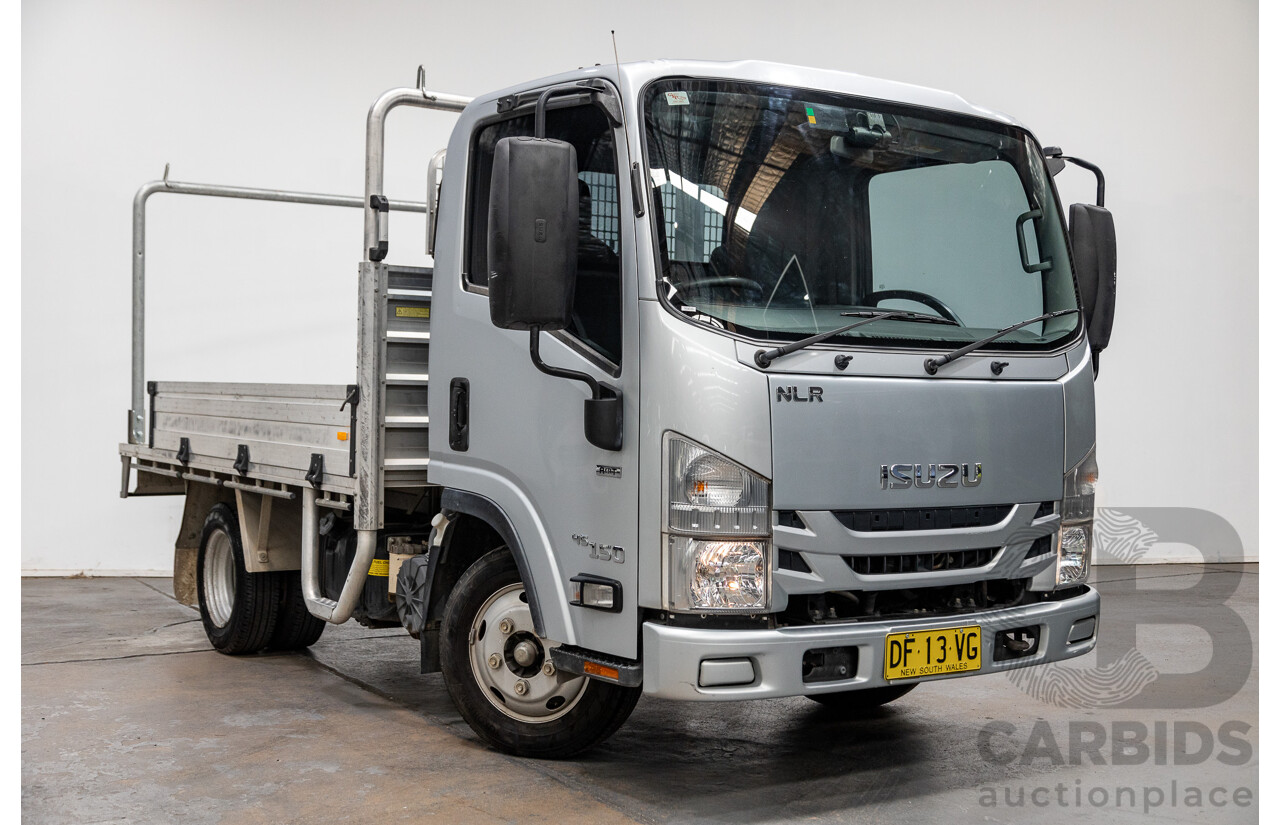 01/2016 Isuzu N Series NLR 45/150 Traypack AMT 4x2 2d Cab Chassis Silver Turbo Diesel 3.0L