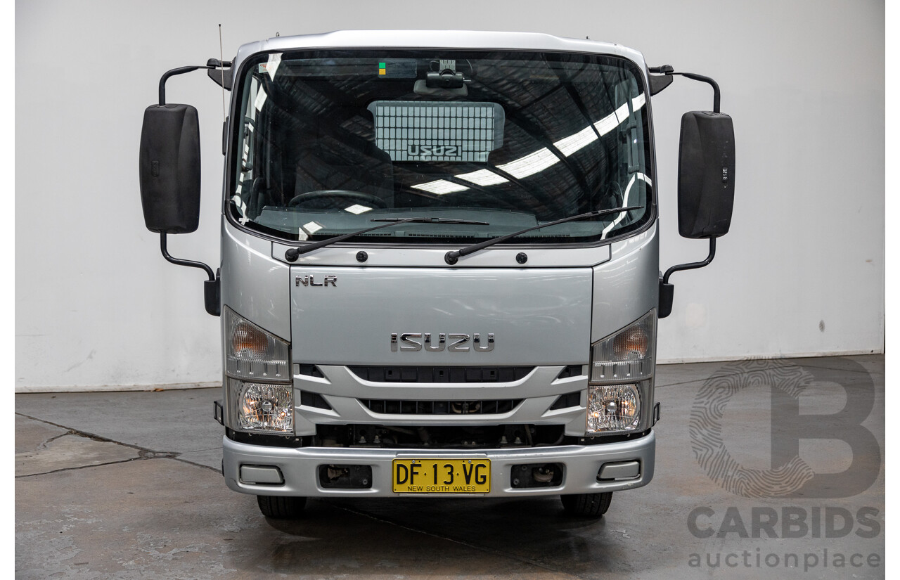 01/2016 Isuzu N Series NLR 45/150 Traypack AMT 4x2 2d Cab Chassis Silver Turbo Diesel 3.0L