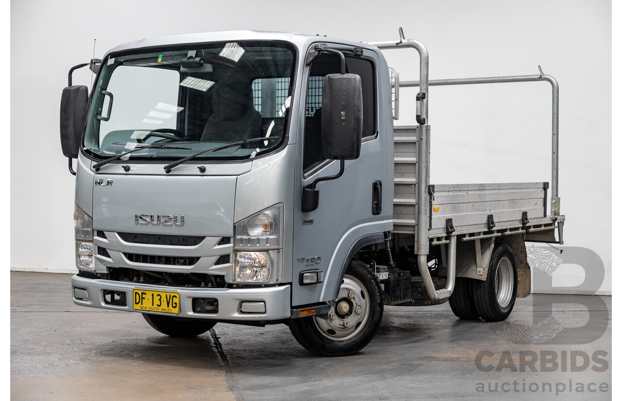 01/2016 Isuzu N Series NLR 45/150 Traypack AMT 4x2 2d Cab Chassis Silver Turbo Diesel 3.0L