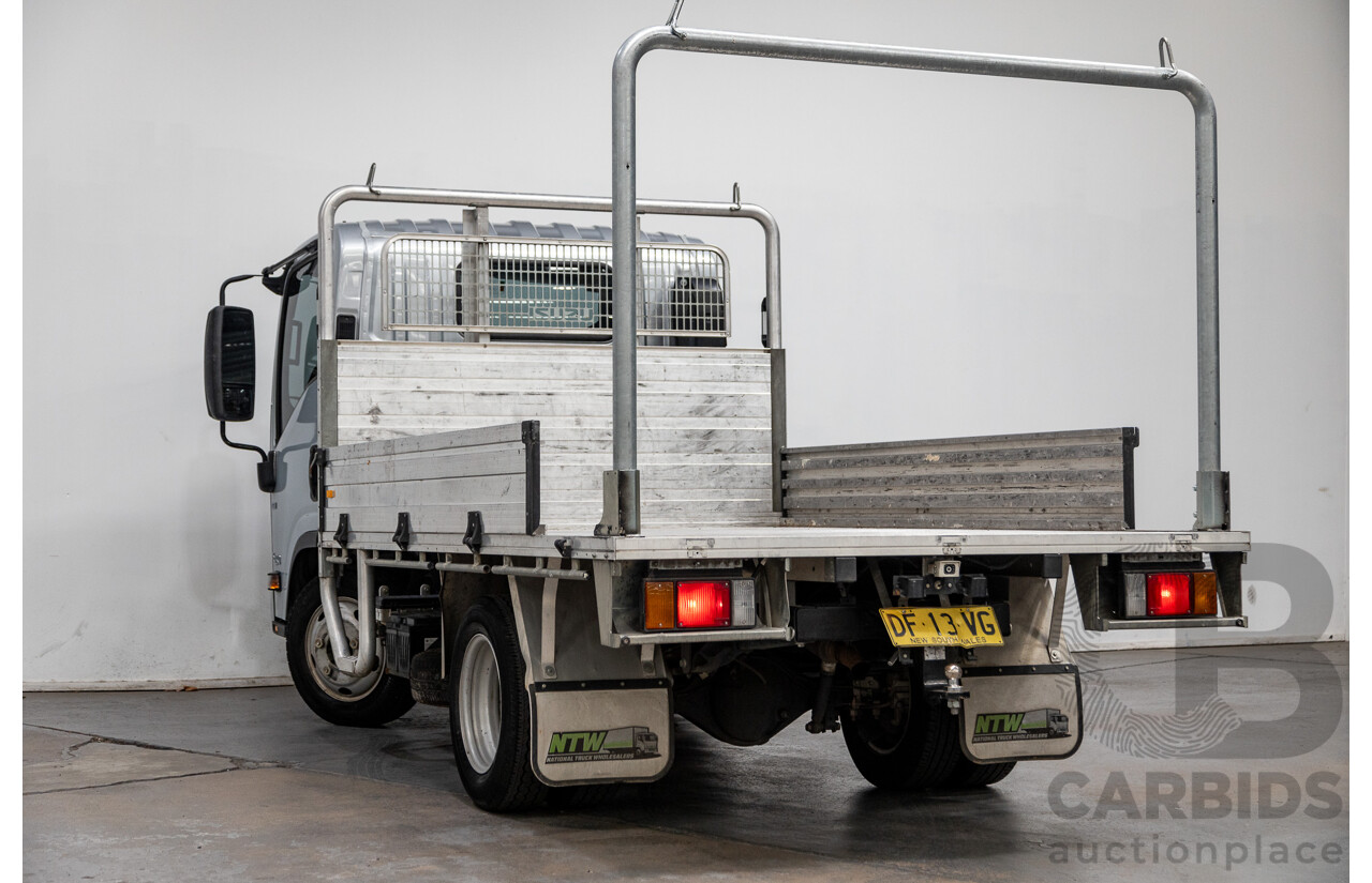 01/2016 Isuzu N Series NLR 45/150 Traypack AMT 4x2 2d Cab Chassis Silver Turbo Diesel 3.0L