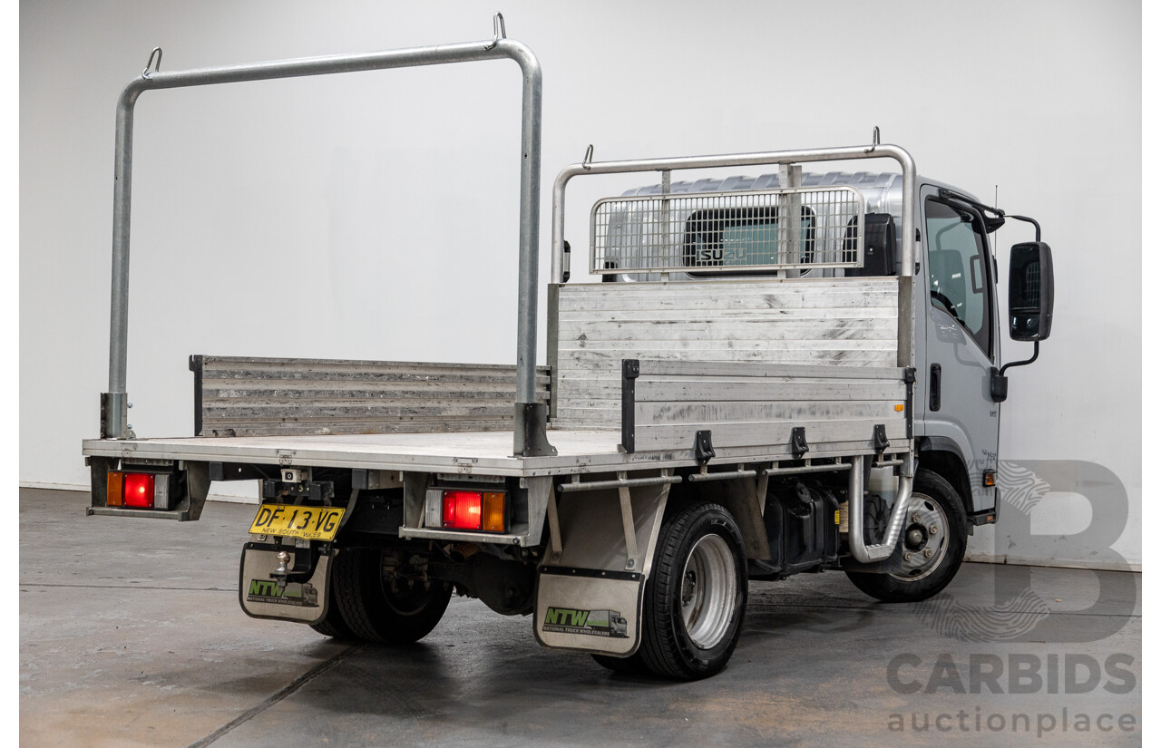 01/2016 Isuzu N Series NLR 45/150 Traypack AMT 4x2 2d Cab Chassis Silver Turbo Diesel 3.0L