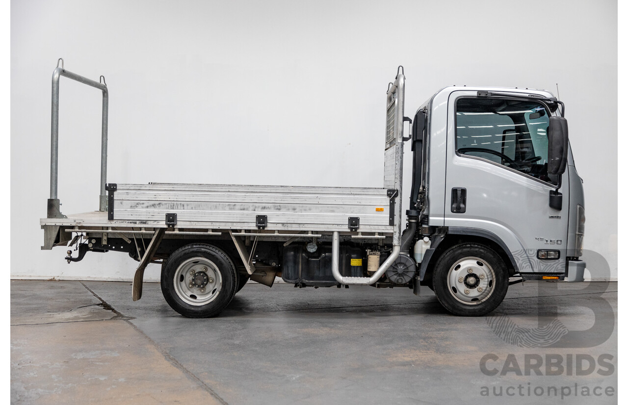 01/2016 Isuzu N Series NLR 45/150 Traypack AMT 4x2 2d Cab Chassis Silver Turbo Diesel 3.0L