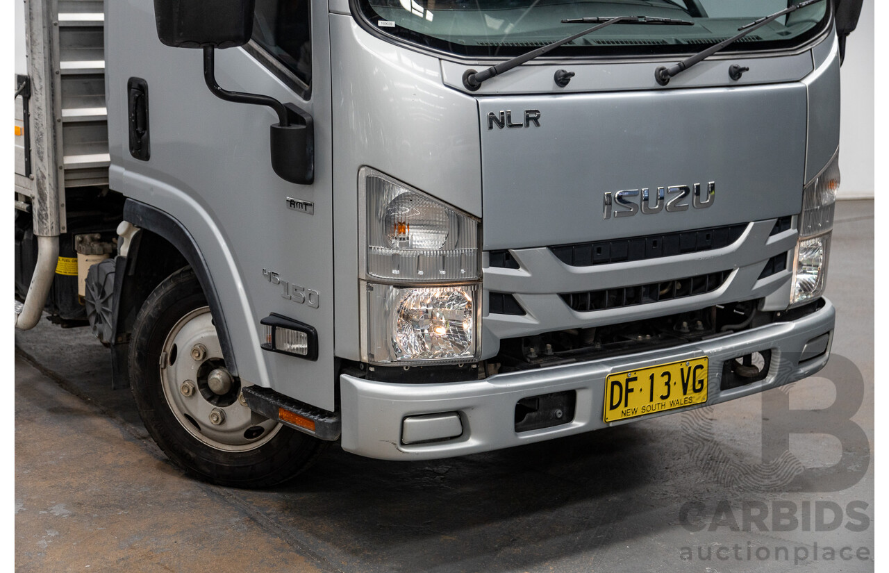 01/2016 Isuzu N Series NLR 45/150 Traypack AMT 4x2 2d Cab Chassis Silver Turbo Diesel 3.0L