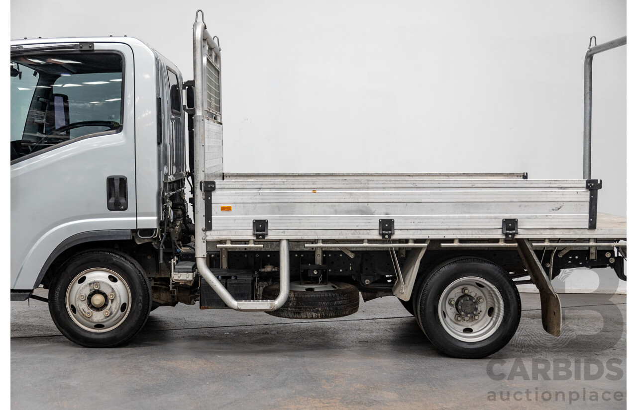 01/2016 Isuzu N Series NLR 45/150 Traypack AMT 4x2 2d Cab Chassis Silver Turbo Diesel 3.0L