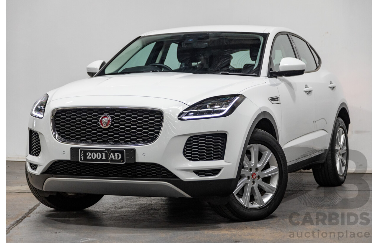 04/2018 Jaguar E-Pace D180 S (AWD) X540 MY18 4d Wagon Fuji White Turbo Diesel 2.0L