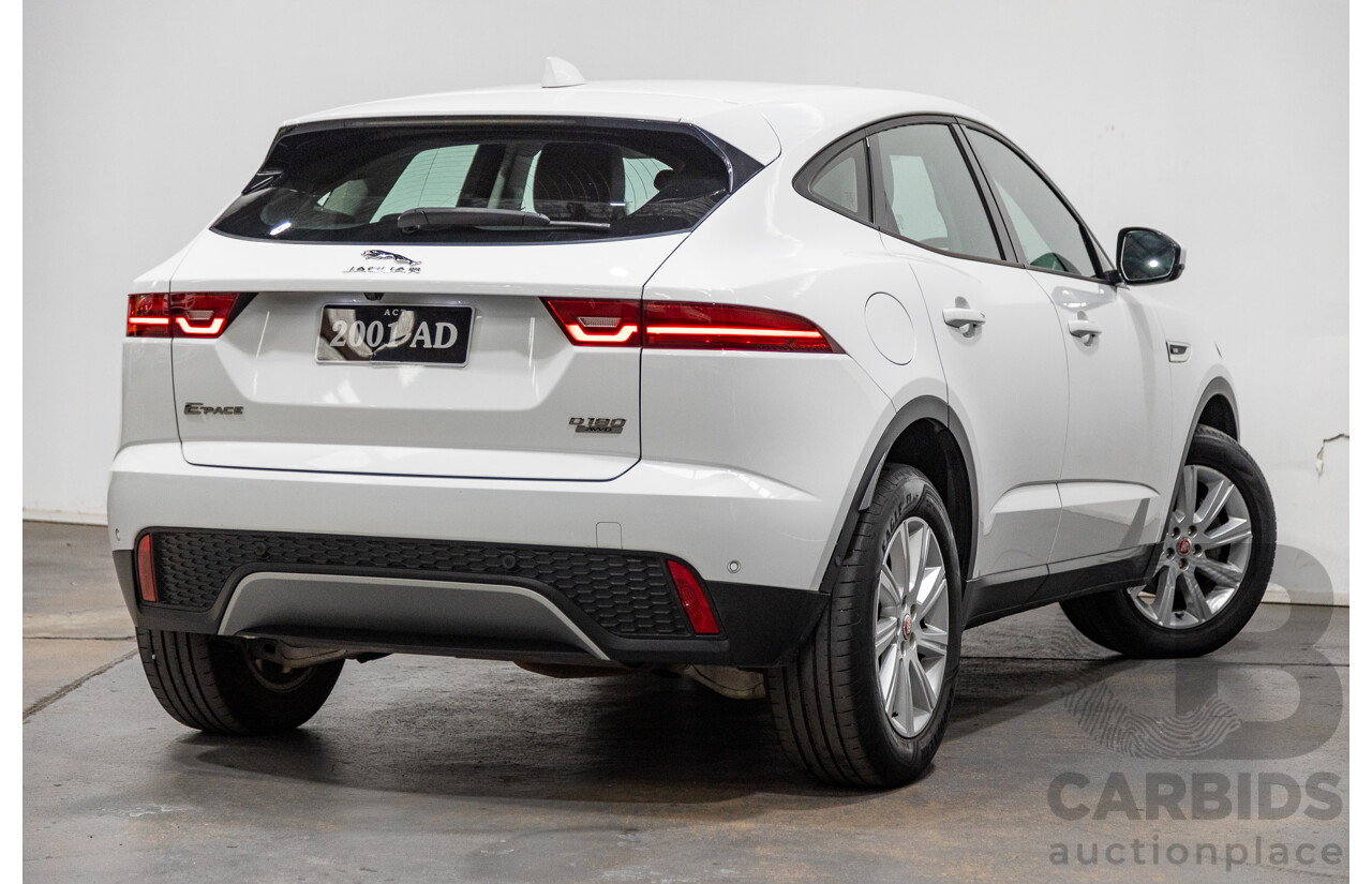 04/2018 Jaguar E-Pace D180 S (AWD) X540 MY18 4d Wagon Fuji White Turbo Diesel 2.0L