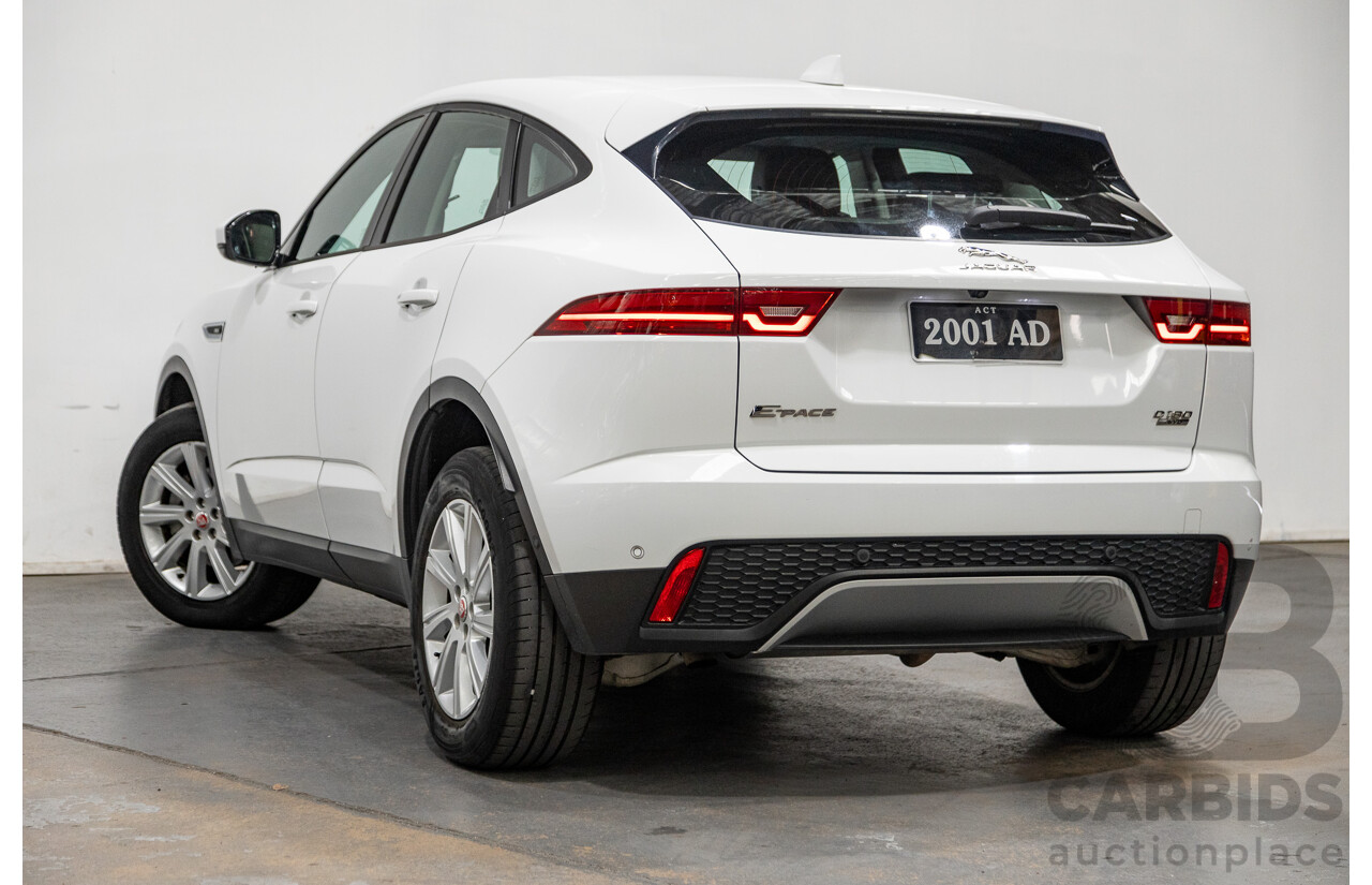 04/2018 Jaguar E-Pace D180 S (AWD) X540 MY18 4d Wagon Fuji White Turbo Diesel 2.0L