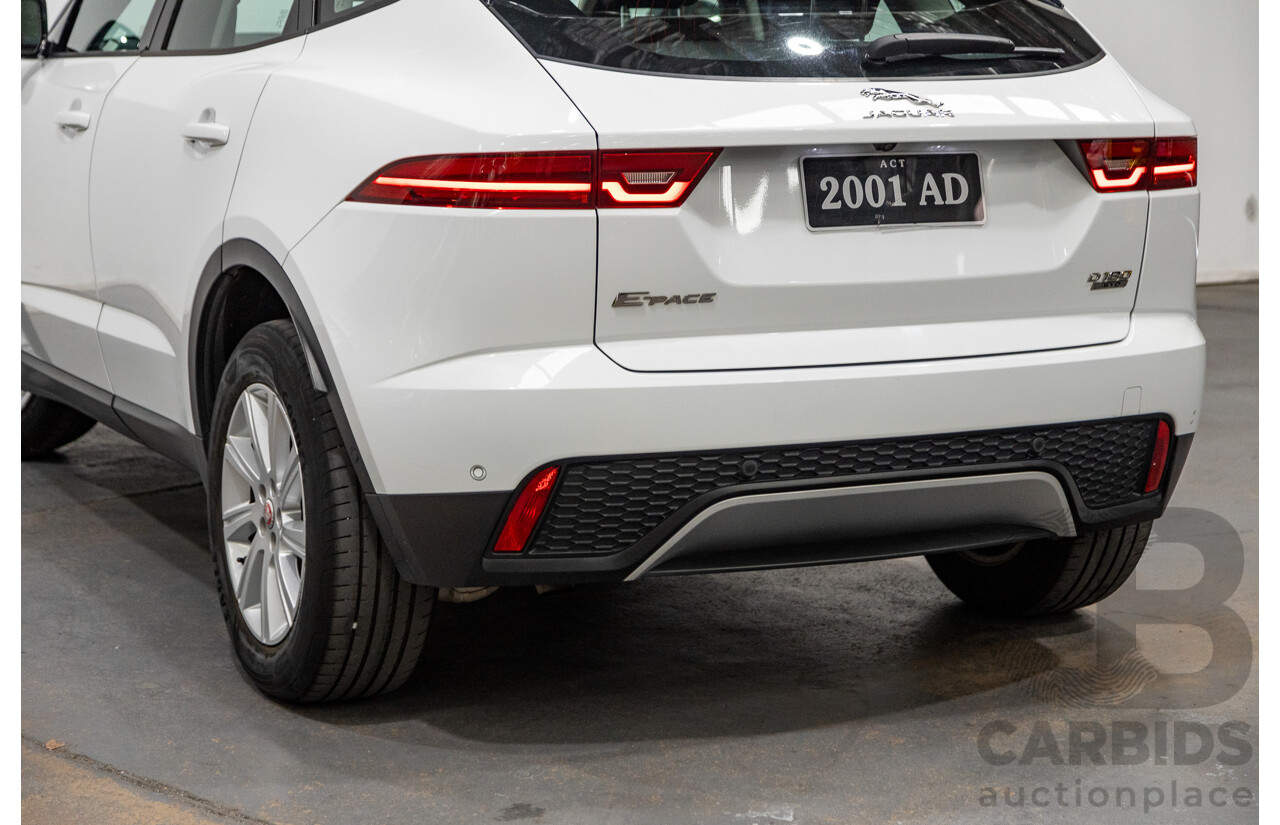 04/2018 Jaguar E-Pace D180 S (AWD) X540 MY18 4d Wagon Fuji White Turbo Diesel 2.0L